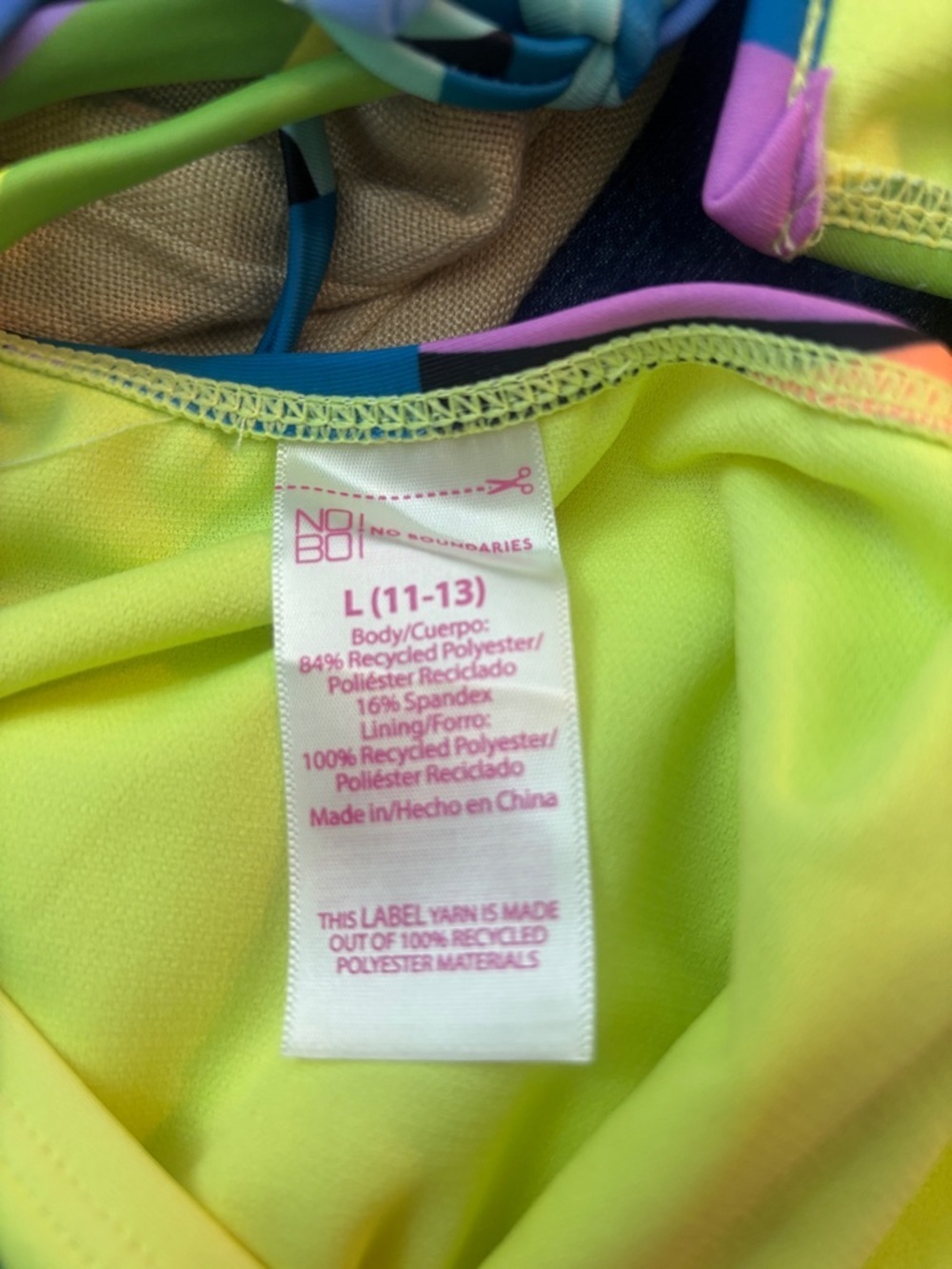 No Boundaries NWT Cheeky One Piece Swim - Picture 2 of 7